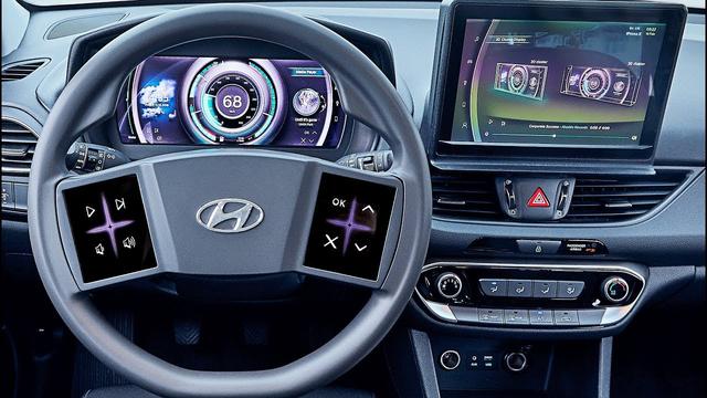 比特斯拉更会玩，现代汽车要在方向盘上装屏幕，能行得通吗？