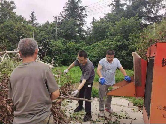 自制树枝破碎机