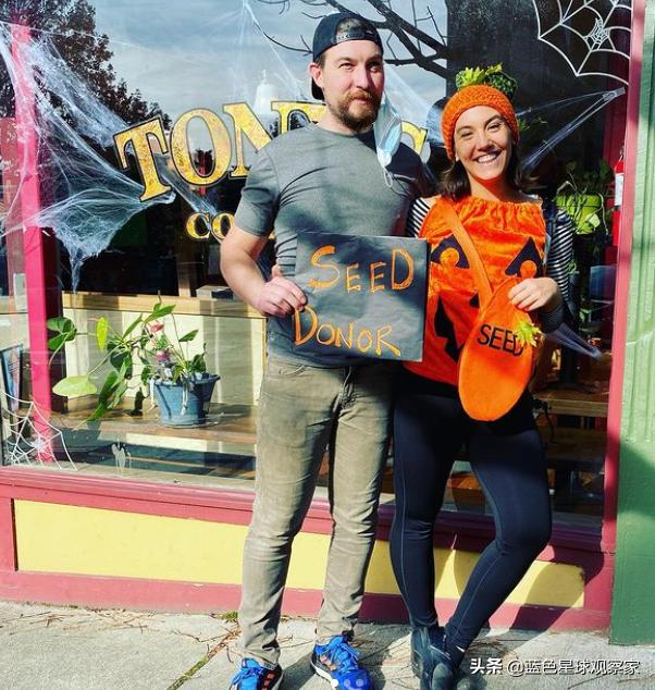 万圣节，孕妇原来还能装成这样？20张脑洞大开的孕妇装扮（一）