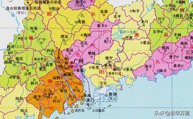 广东省的区划调整，21个地级市之一，广州市为何有11个区？