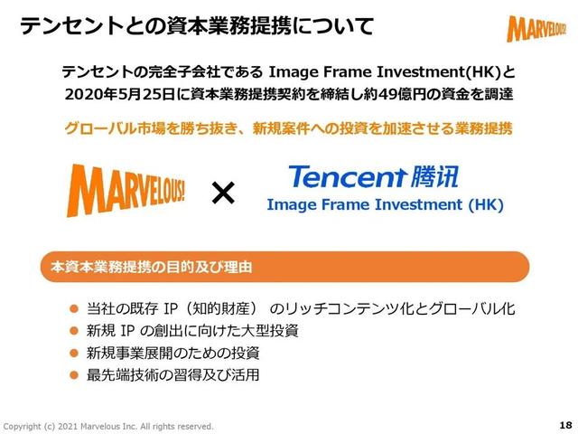 腾讯49亿日元投资目标明确：3款新游明后年全球发行，强化主力IP