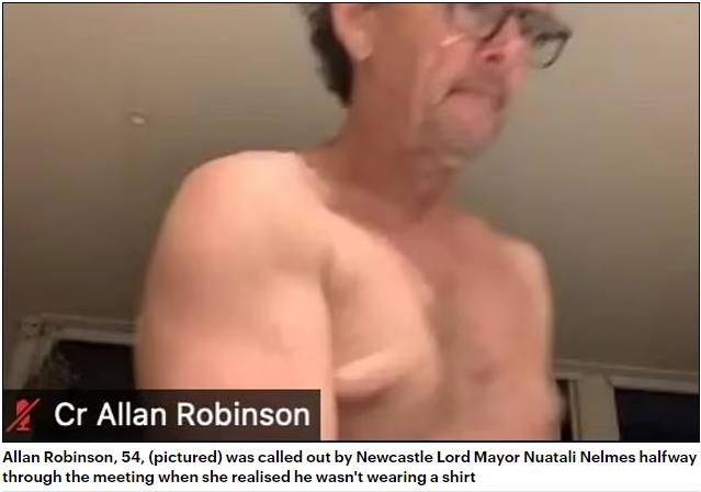 已不是初犯！澳大利亚一议员在重要视频会议上“裸奔”遭批