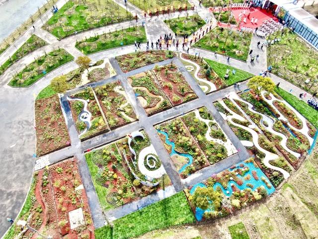 福建江苏展园主体工程完工