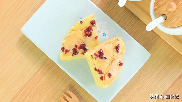 以后蛋糕就这样做，不打发不发酵，娃吃到渣都不剩