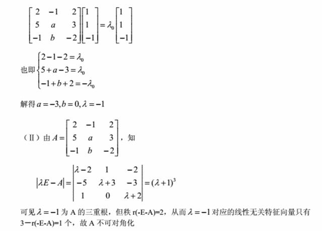 n阶是矩阵可以相似对角化