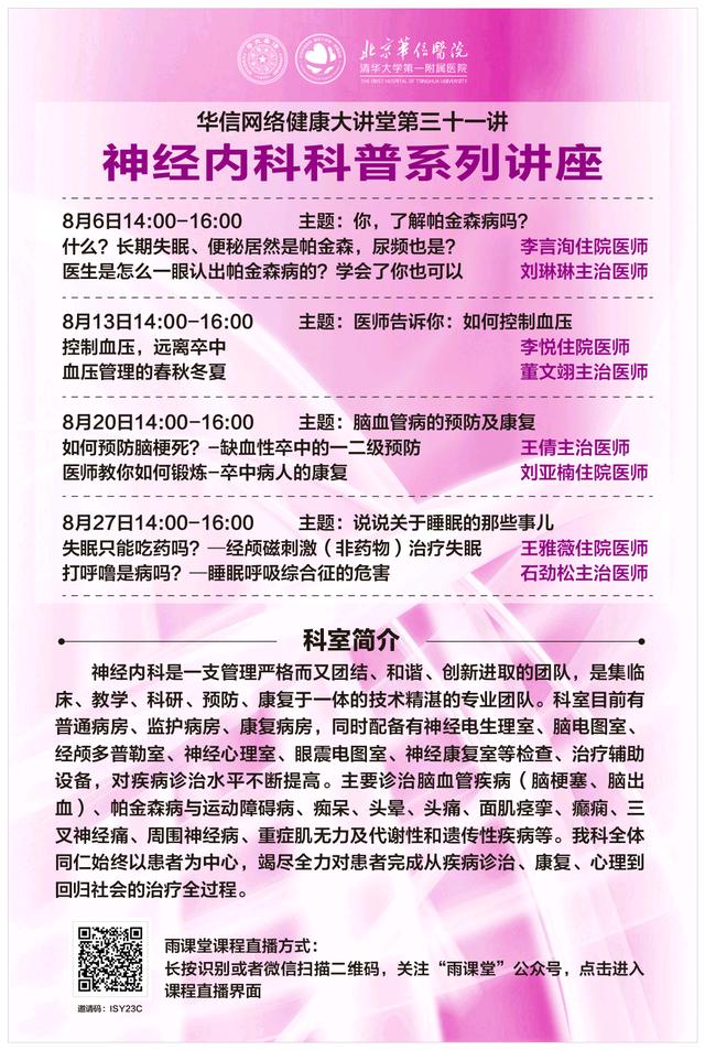 華信網絡健康大講堂 神經內科科普講座之二 高血壓管理 Kks資訊網