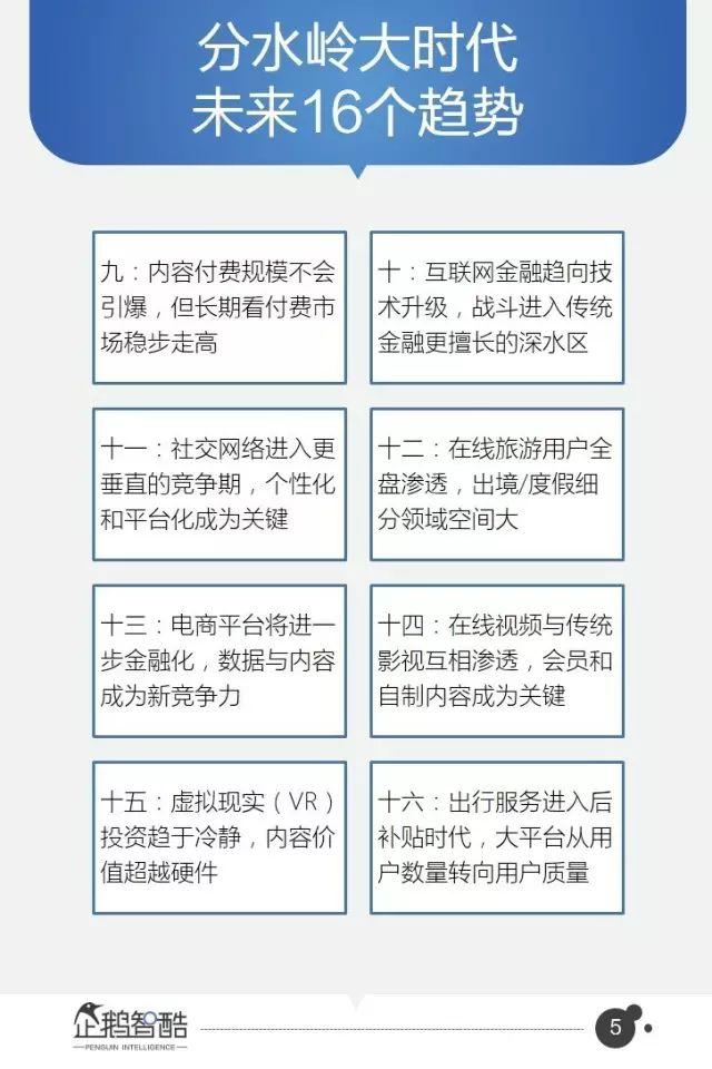 腾讯95页重磅报告：全面预测中国未来5年的发展趋势