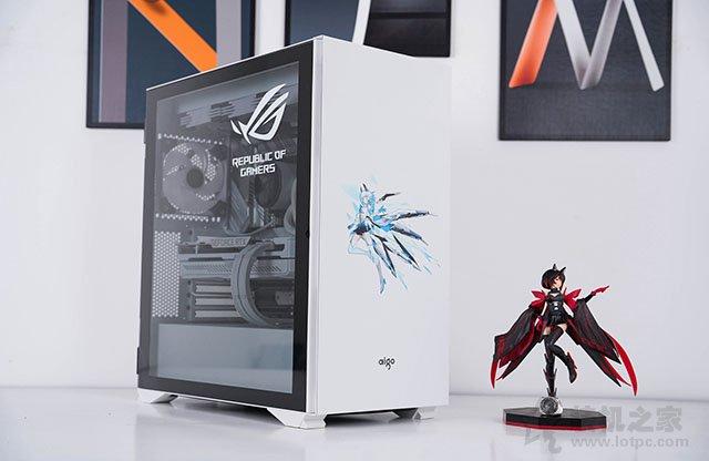 高顏值雪武戰姬純白主題，i7 11700K配RTX3070水冷主機方案