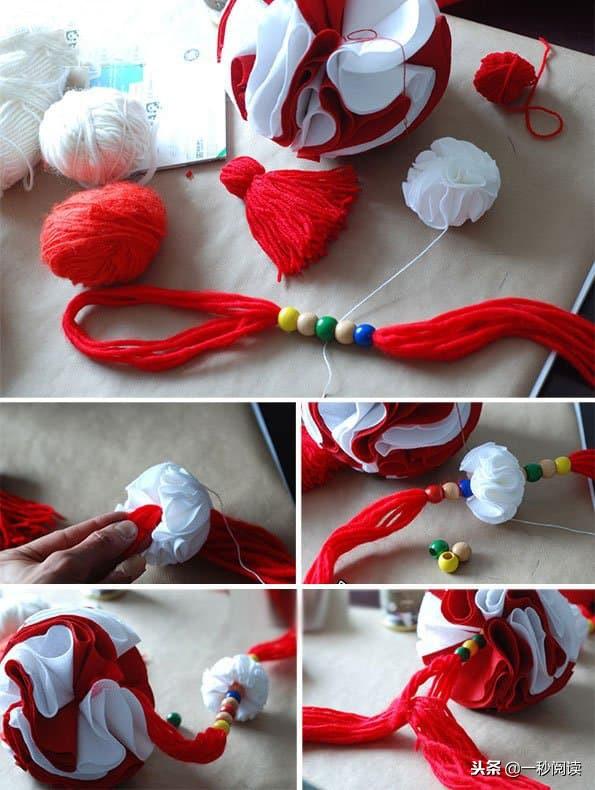 手工绣球灯笼制作(球形灯笼手工制作方法)