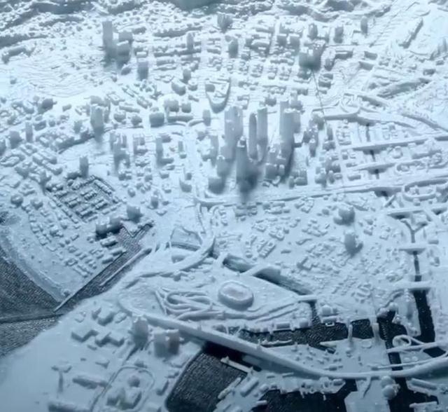 网友3d打印出 Gta5 完整地图 包含5亿个坐标 Gta5侠盗飞车5 Pk火源码基地