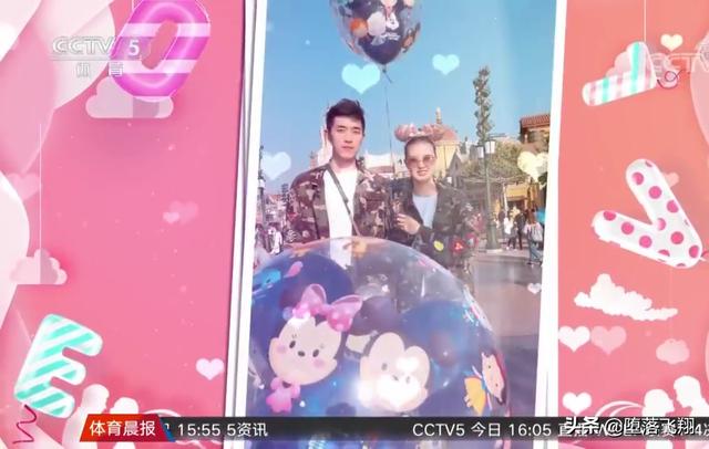 把恩爱秀到央视去了！CCTV5报道吴冠希和张常宁的爱情，3分钟啊！