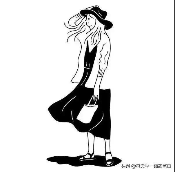 风的简笔画