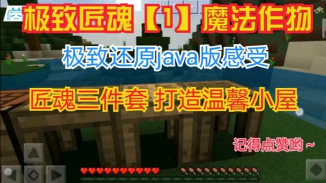 极致匠魂魔法作物 1 匠魂三件套打造温馨小屋 西瓜视频