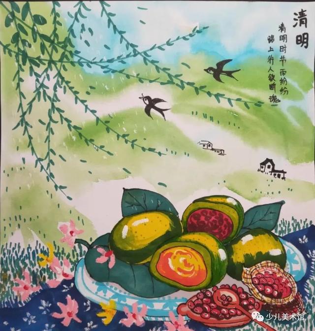 2022清明节手抄报+主题画素材全集，不用担心老师的作业不会画啦