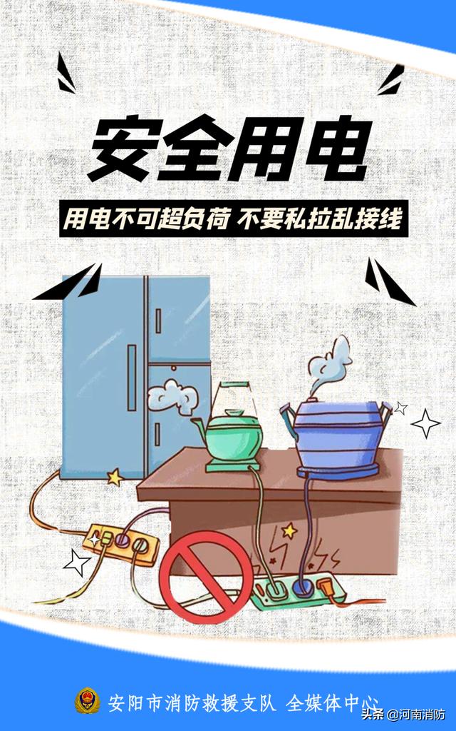 防火秘笈丨居民家庭消防安全30条——安全用电篇-第1张图片-35股票