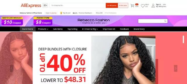 “囤发”假发成“全球第一股”，霸屏亚马逊，5条链接月出2.6万单