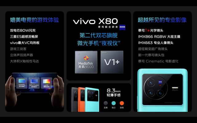 想要影像和性能兼具的手机？vivo X80系列了解一下
