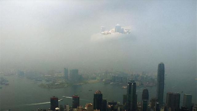 广东上空出现异象 天兵天将 排列成行 平行时空真的存在 新闻时间