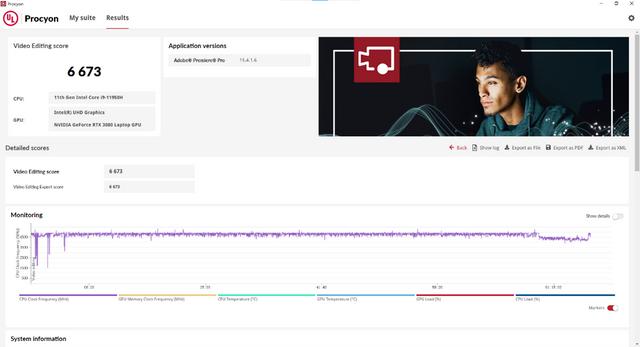 戴尔Precision 7560移动工作站评测：配置登封造极，噪音静若处子