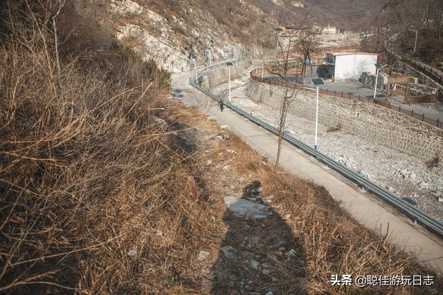北京徒步登山：房山藥王谷-櫻桃谷登山步道環穿，山野冬季蕭瑟美