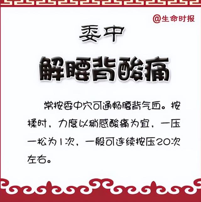 老中医分享人体“九大养生穴”，没事多按揉几下，预防疾病抗衰老