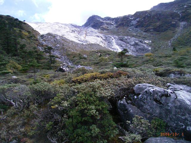 攀登哈巴雪山
