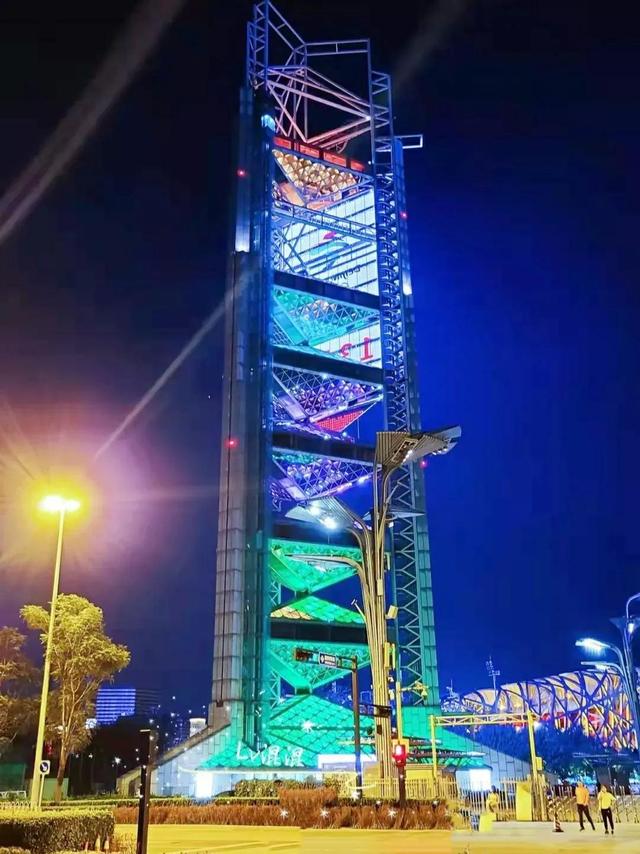 夜幕下的鳥巢——龍脈之上綻放的璀璨明珠