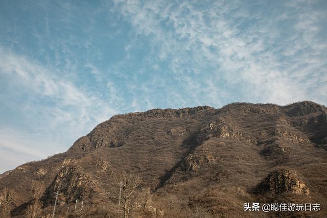 北京徒步登山：房山藥王谷-櫻桃谷登山步道環穿，山野冬季蕭瑟美