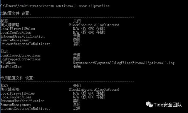 内网信息收集清单