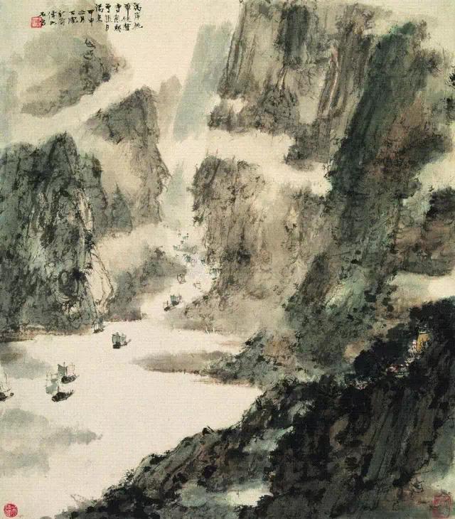 “金陵五大师”最富诗意的山水画作品令人惊叹！插图