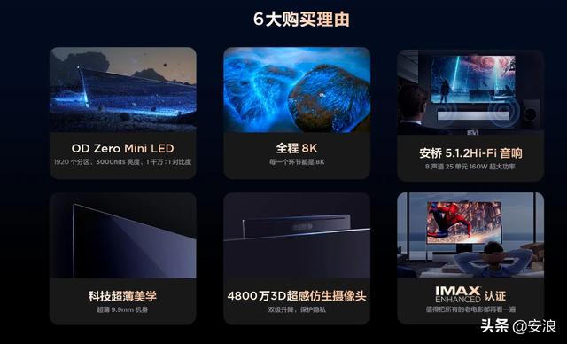 最强电视？TCL发布 8K MiniLED领曜智屏X12