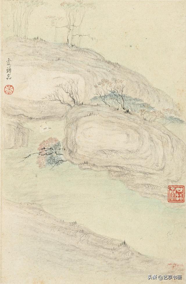 《梅青仙》是中国山水画选集，充满空气，意境无限插图