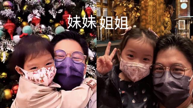 霍启刚全家外出就餐，大女儿高清正脸首次曝光，灵动可爱像郭晶晶