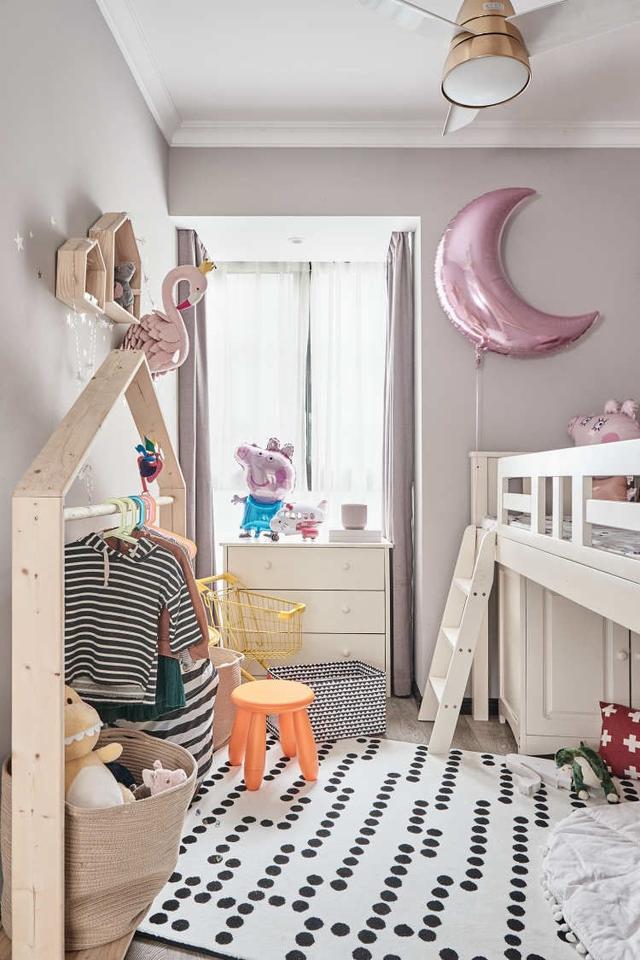 用北欧风为孩子打造秘密乐园，充满童心童趣，用爱填满空间