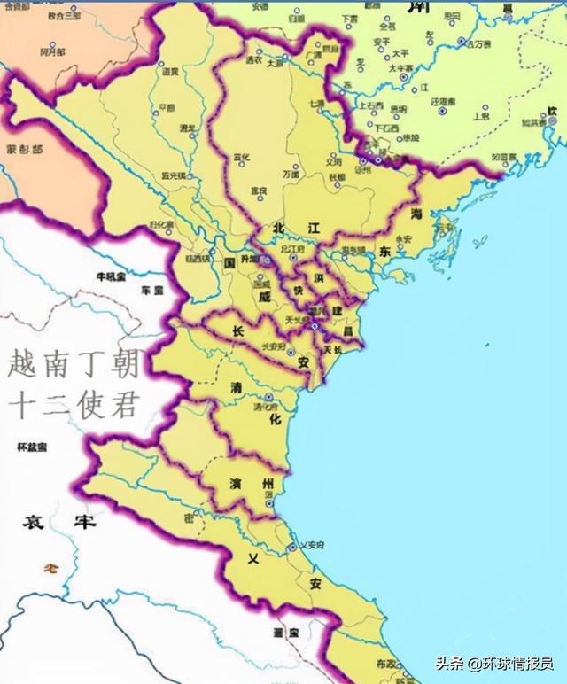 越南在中国的哪个位置（越南在中国的哪个位置西南）
