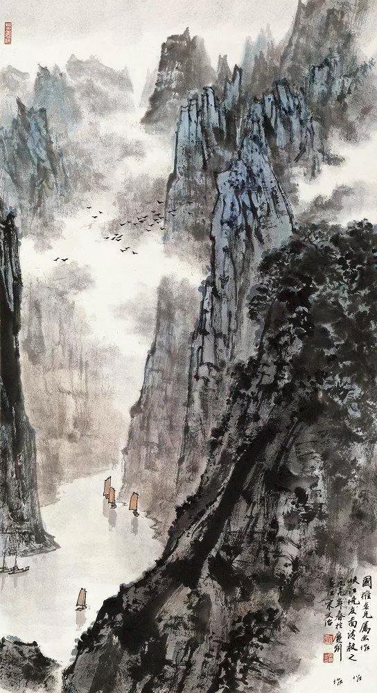“金陵五大师”最富诗意的山水画作品令人惊叹！插图