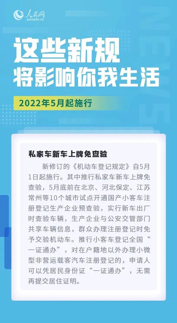 这些法律法规，5月1日起施行