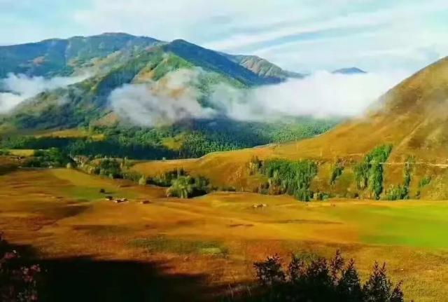 神的莊園，人的淨土，冬日禾木之美景