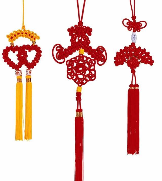 有着独特造型和寓意的中国结 全网搜