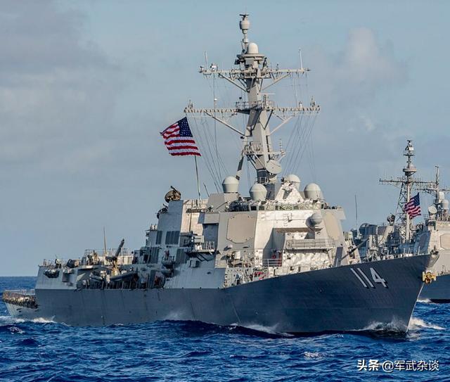 俄乌大战，美战舰军机开进台海给台壮胆？中国电战机对其电磁干扰