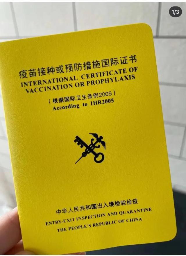 現在出境一定必備疫苗國際證書，怎麽辦理？