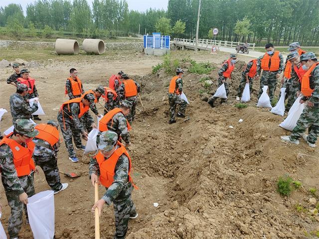 唐河县桐河乡：民兵汛前应急演练 筑牢汛期安全防线