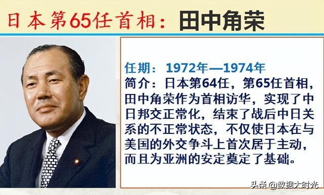 历任101位日本首相简介，谁是你心中对我们最友好的日本首相？