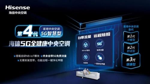海信全健康中央空调，健康呼吸新概念