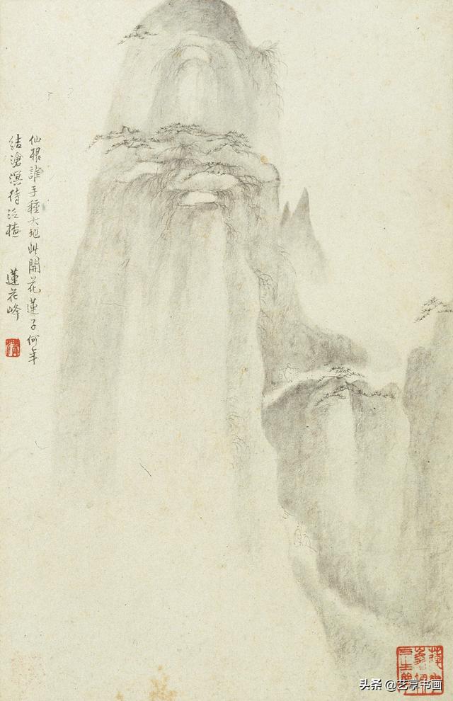 《梅青仙》是中国山水画选集，充满空气，意境无限插图