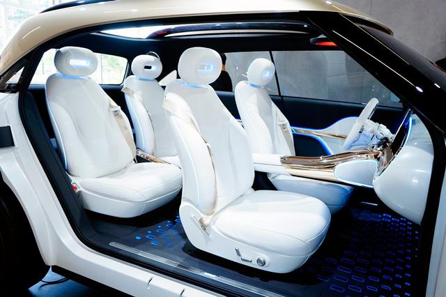 前卫灯光秀 加入轻奢感 Smart精灵#1概念车实拍简评