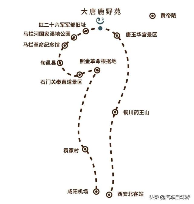 大唐鹿野苑，來自冬日裏的一份思念（附自駕遊行車線路圖）