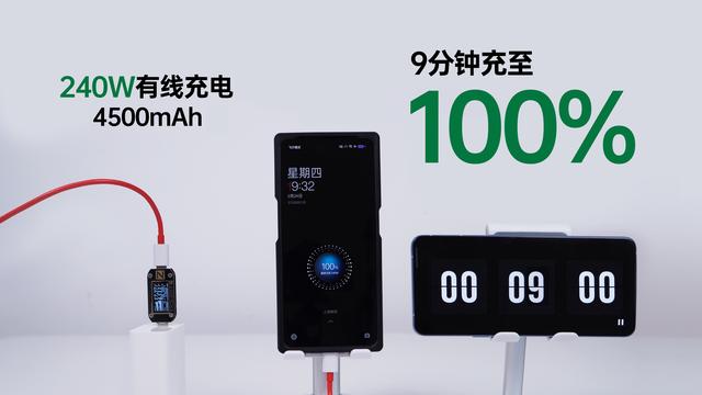 大V实测绿厂240W超级闪充，9分钟竟然还是谦虚说法？