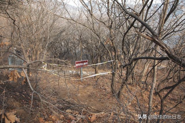 北京徒步登山：房山藥王谷-櫻桃谷登山步道環穿，山野冬季蕭瑟美