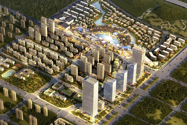 安徽合肥在建超高地标——由祥源城引领，恒大宝能摩天项目成遗憾